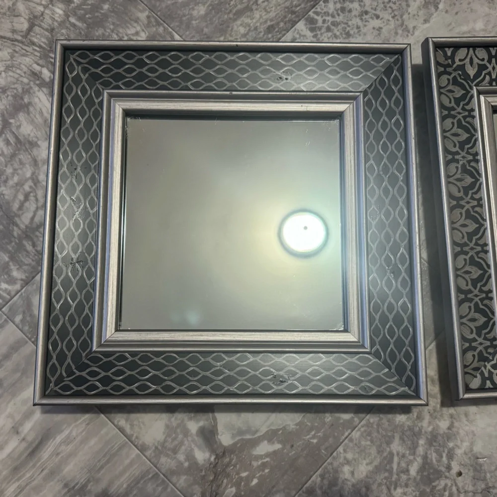Mirror picture frames set of 3